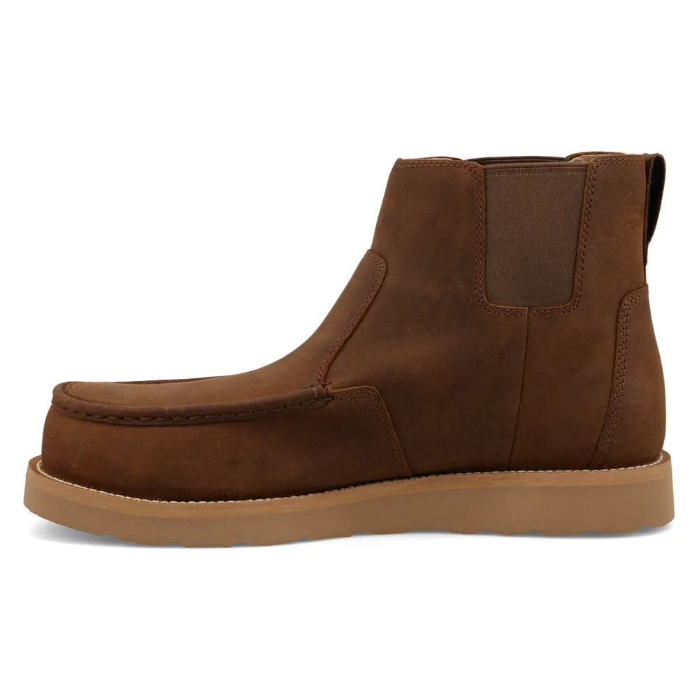 Twisted X 6″ Work Chelsea Wedge Sole Boot Cinnamon